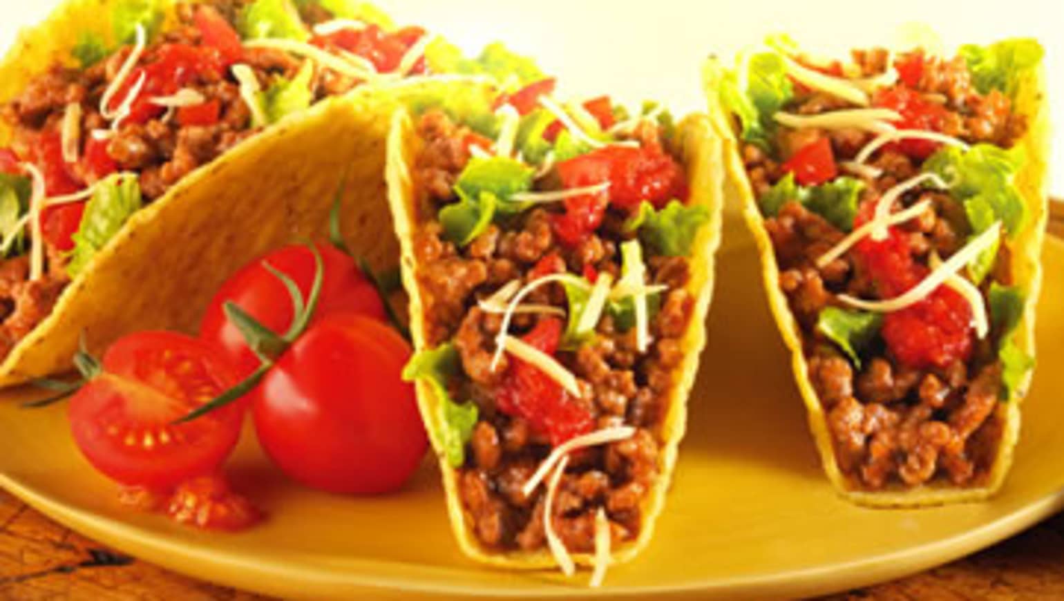 Tacos au bœuf haché Recettes mexicaines Old El Paso